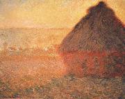 Claude Monet Meule,Soleil coucbant France oil painting artist